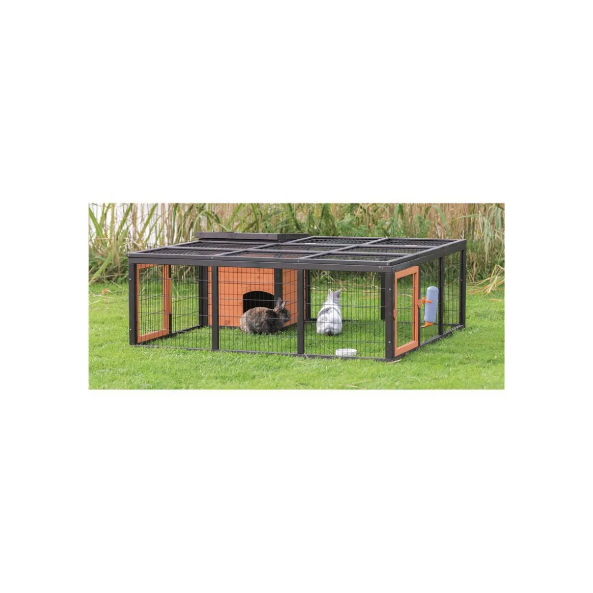 Trixie natura Freilaufgehege Haus 150 x 53 x 150 cm
