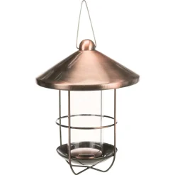 Trixie Außen-Futterspender, 500ml/Ø19 cm, kupfer