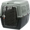 Trixie Be Eco Transportbox Giona 4 Größe S-M 50 x 51 x 70 cm anthrazit/grau-grün