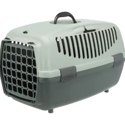 Trixie Be Eco Transportbox Capri 1 Größe XS 32 x 31 x 48 cm anthrazit/grau-grün