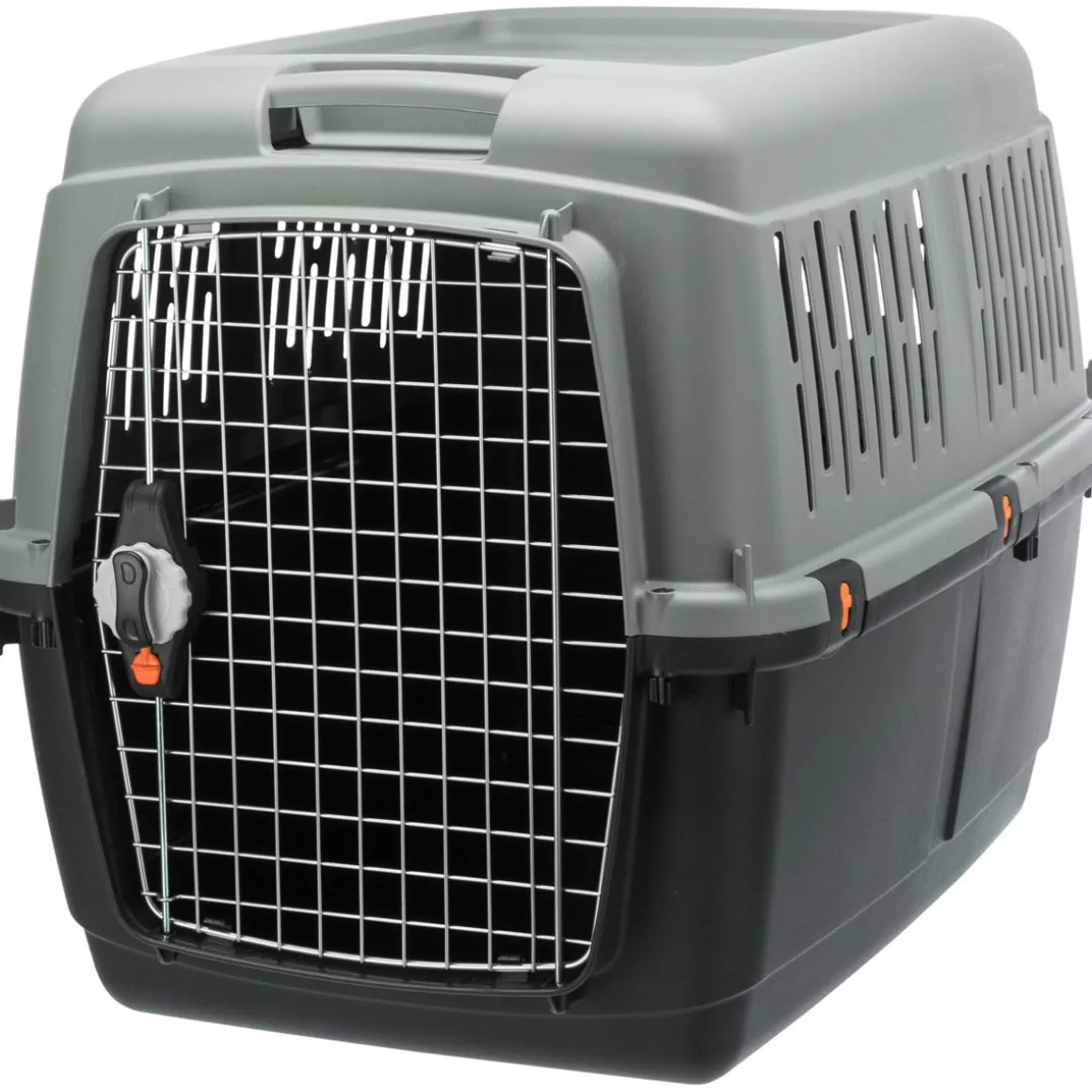 Trixie Be Eco Transportbox Giona 5 Größe M 60 x 61 x 81 cm anthrazit/grau-grün