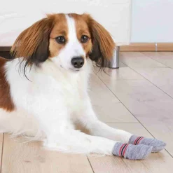 Trixie Dog Anti-Rutsch-Hundesocken grau 2St S-M