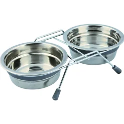 Trixie Eat on Feet Napf-Set Klapperschutz 2x0,45