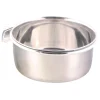 Trixie Edelstahlnapf mit Schraubbefestigung 600ml Durchmesser 12 cm