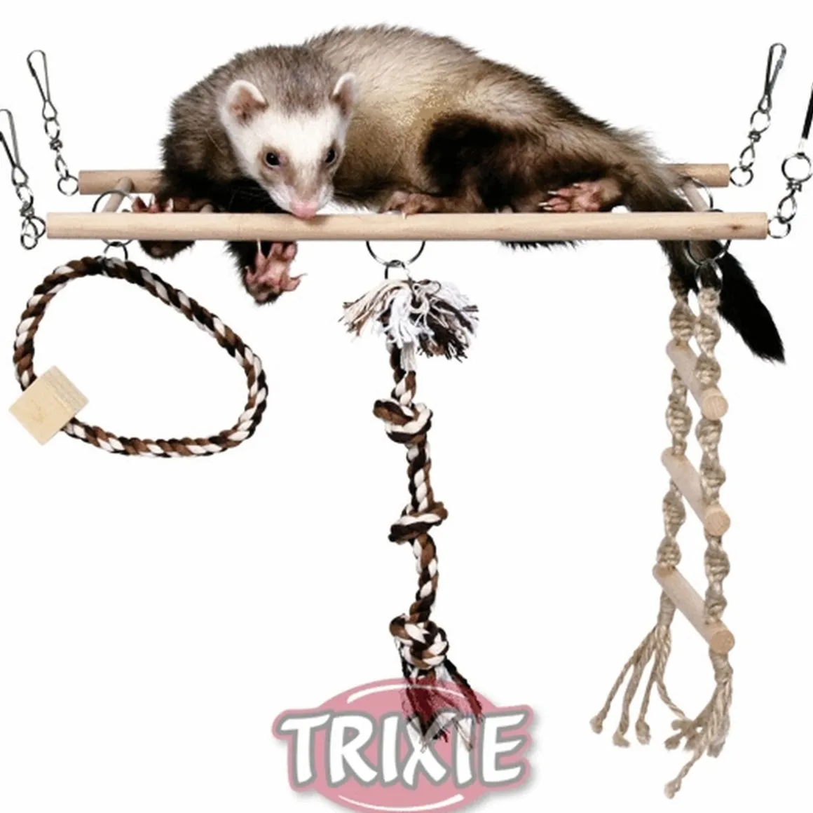 Trixie Nager Hängebrücke für Frettchen 35×15cm