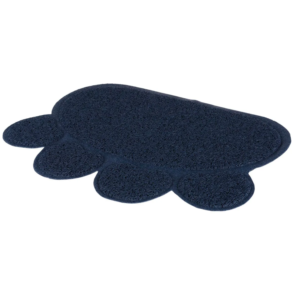 Trixie Toiletten Vorleger PVC Pfote blau 60×45cm