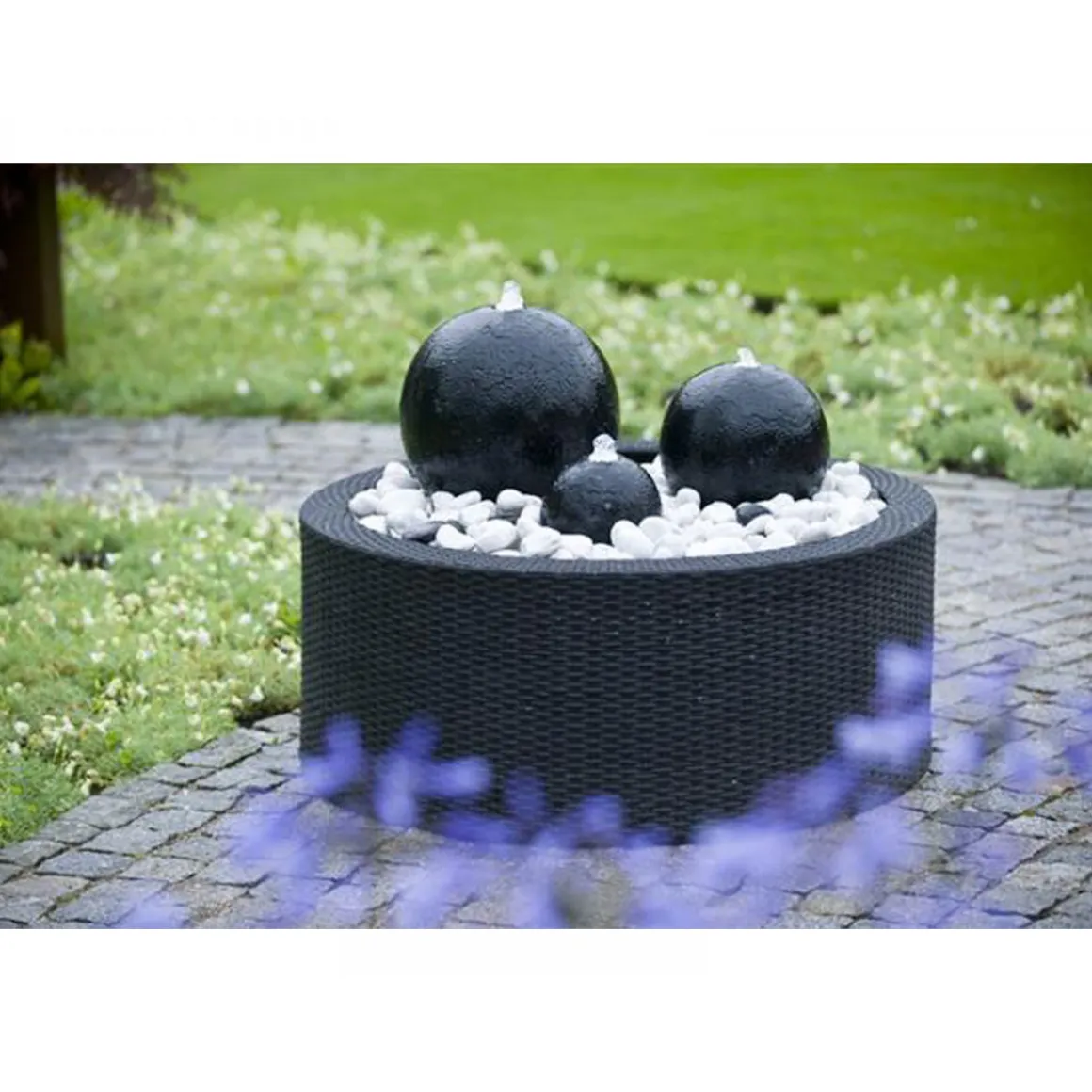 Ubbink Umrandung DecoWall Wicker 2