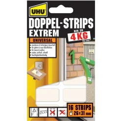 UHU Doppelstrips extrem 16 St.