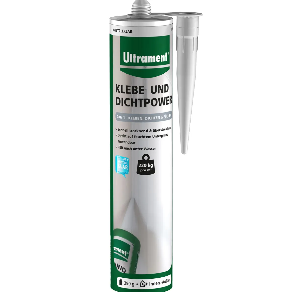 Ultrament Montagekleber Klebe und Dichtpower 470 g