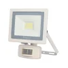 Unitec LED Wandstrahler mi Bewegungsmelder 10W 800lm weiss