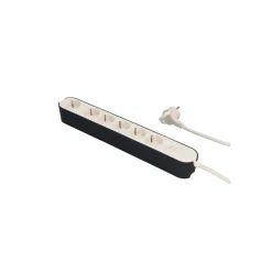 Unitec Tischsteckdose Greenline 6-fach Schalter