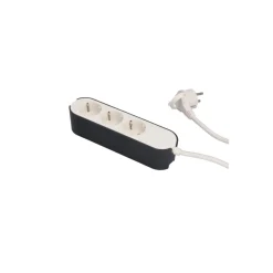 Unitec Tischsteckdose Greenline 3-fach Schalter