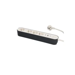 Unitec Tischsteckdose Greenline 4-fach+USB A/C