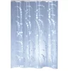 Valblue Duschvorhang Dots Folie 180 x 200 cm weiß