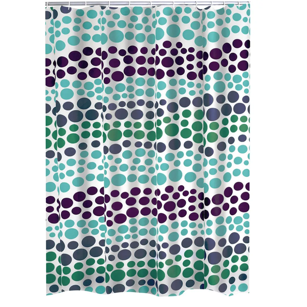 Valblue Duschvorhang Layer Folie 180 x 200 cm grün-blau