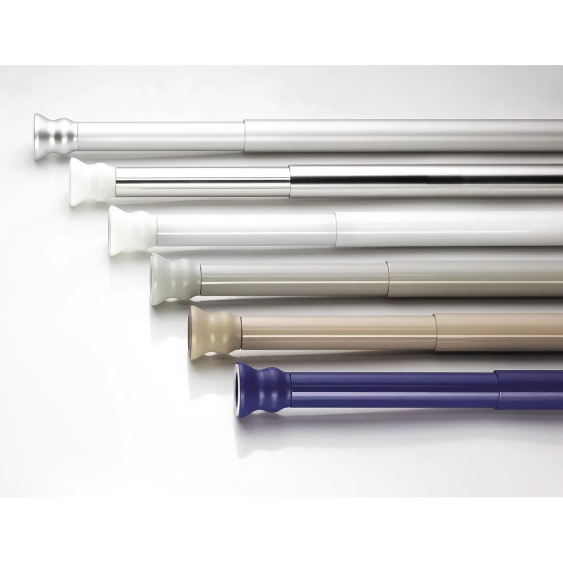Valblue Federstange ø 25 mm 70-115 cm chrom Aluminium