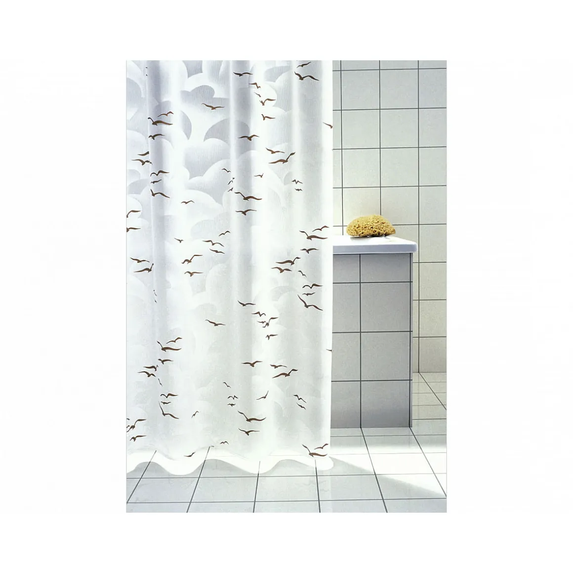 Valblue Vinyl Duschvorhang Sea Gull