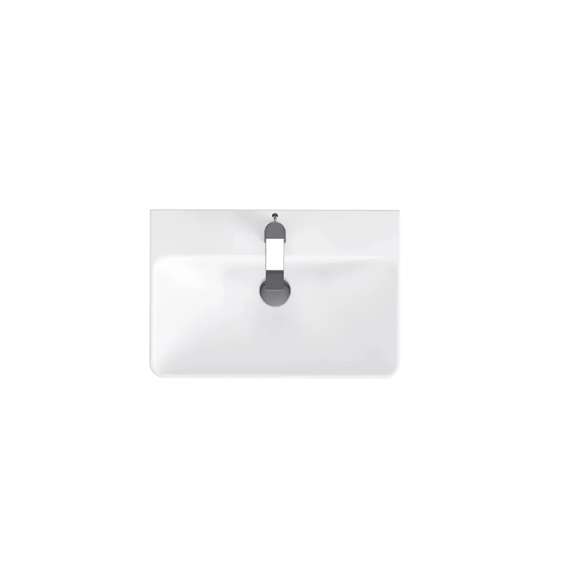 Valblue Keramik-Waschtisch Memphis 60 x 41 x 16,5 cm