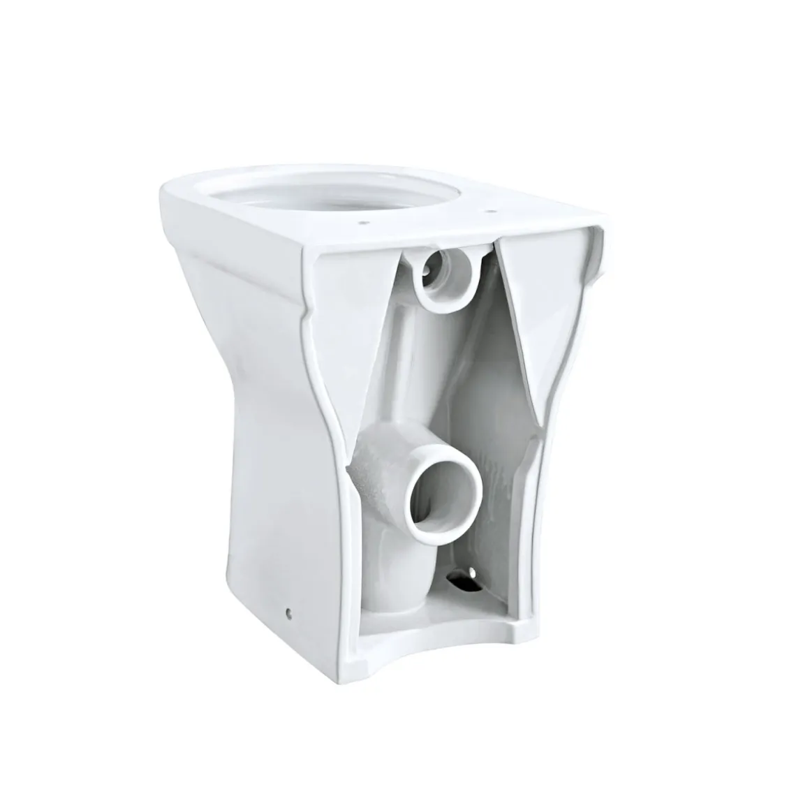 Valblue Spülrandloses Stand WC-Set erhöht und 7 cm 3-tlg