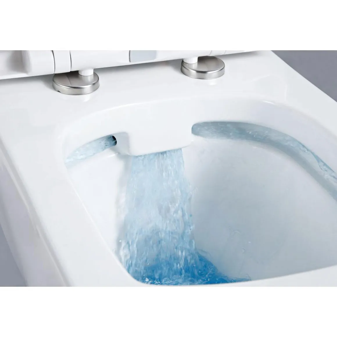 Valblue Spülrandloses Wand WC-Set 3- teilig eckig
