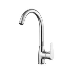 Valblue Spültischarmatur Lima 2.0 chrom schwenkbarer Auslauf Wassersparkartusche