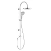 Valblue Ueberkopfbrause Set Ventura chrom