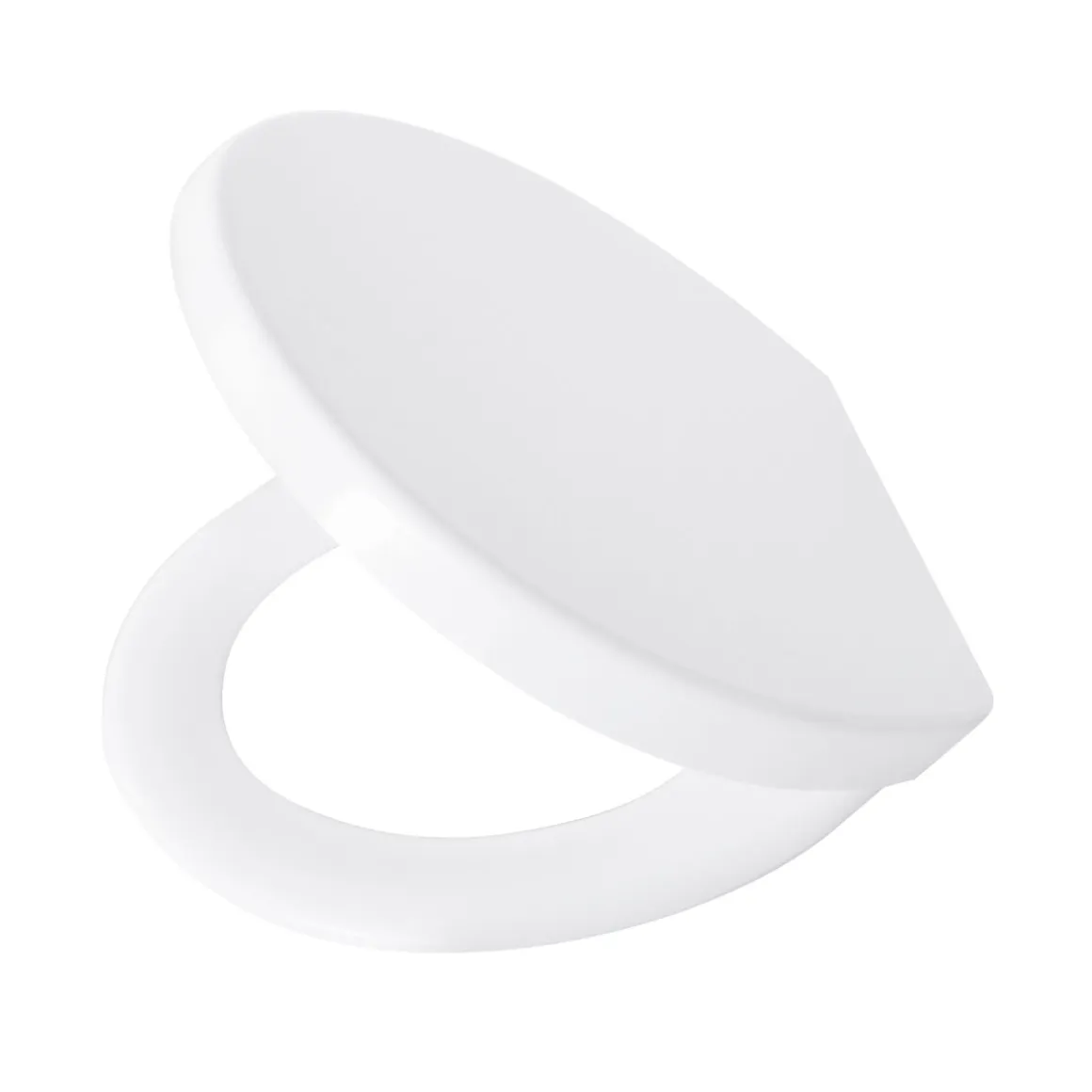 Valblue WC-Sitz Prag weiß Duroplast mit Absenkautomatik Quick Release