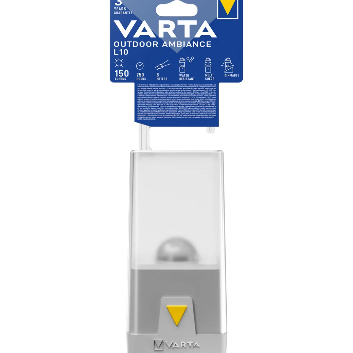 Varta LED-Laterne Outdoor Ambience Lantern L10