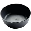 Vincent Gipsschale flach schwarz