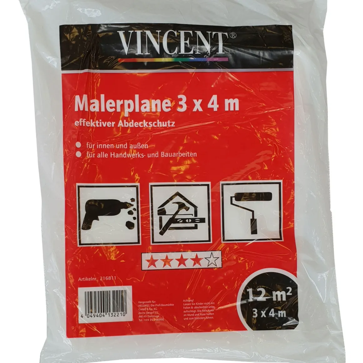 Vincent Malerplane 3 x 4 m