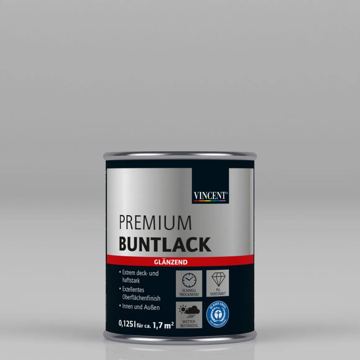 Vincent Premium Buntlack bahamabeige glänzend 125 ml