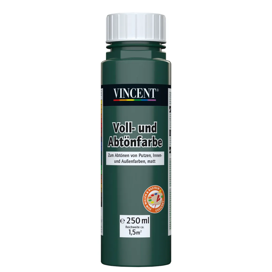 Vincent Voll- und Abtönfarbe grün 0,25 L