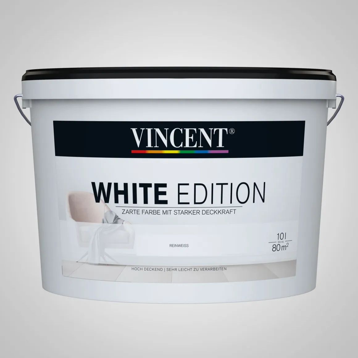 Vincent White Edition Reinweiß 10 L