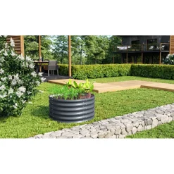 Vitavia Hochbeet Terra rund granit