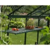 Vitavia Aluregal für Gewächshaus abklappbar schwarz Abb ähnlich