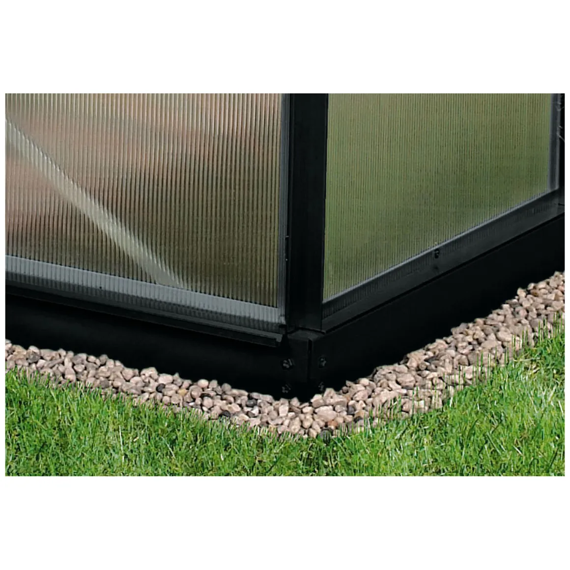 Vitavia Fundamentrahmen 3800 6 cm schwarz