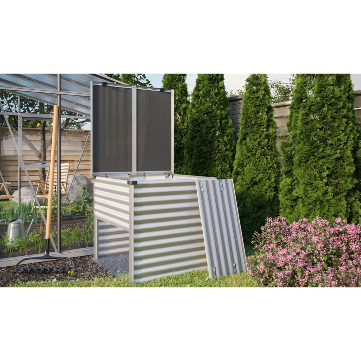 Vitavia Komposter Tomma schwarz