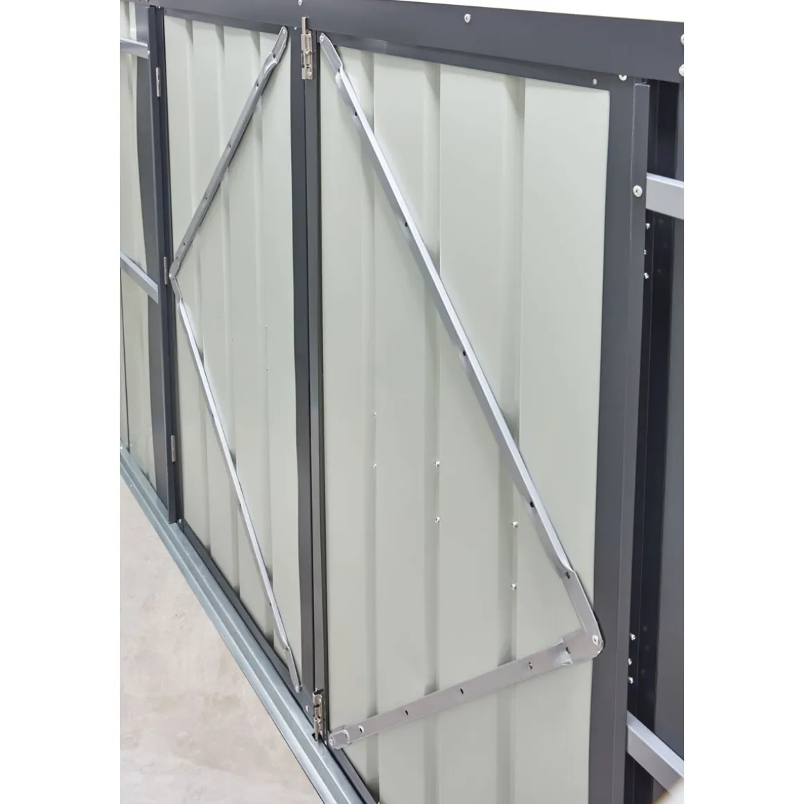 Vitavia Mülltonnenbox Easy 1,6m² schwarz