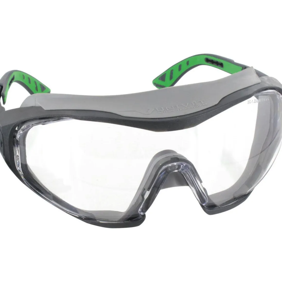 Vollsichtbrille klar verstellbare Bügel