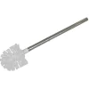 WC-Bürste weiß Metallstiel verchromt