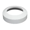 WC-Rosette Kunststoff 110 mm weiß
