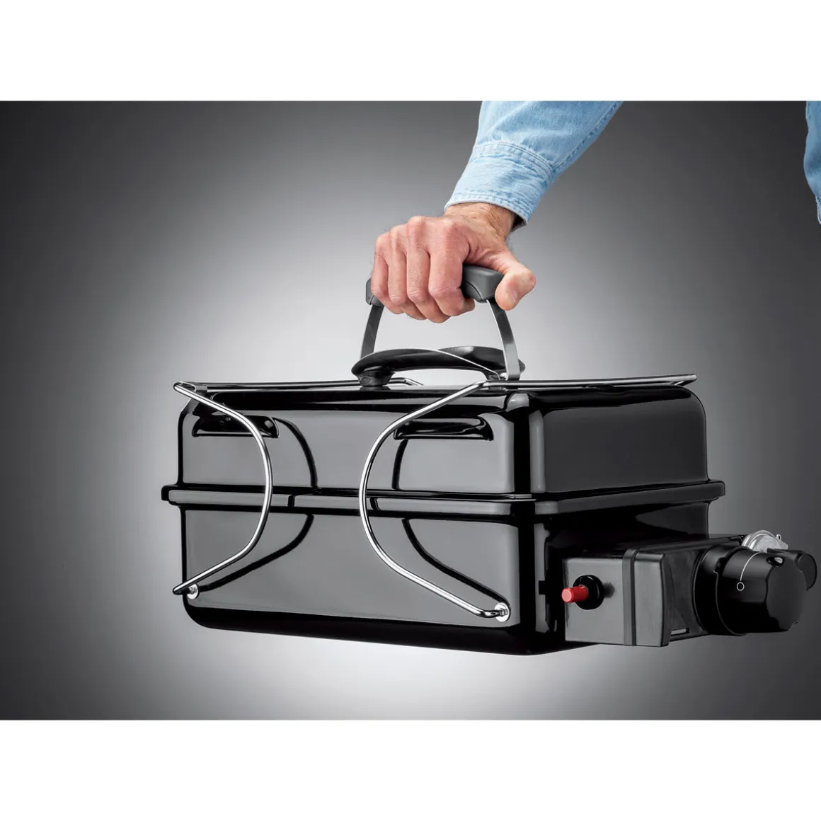 Weber Gasgrill Go-Anywhere transportabel schwarz