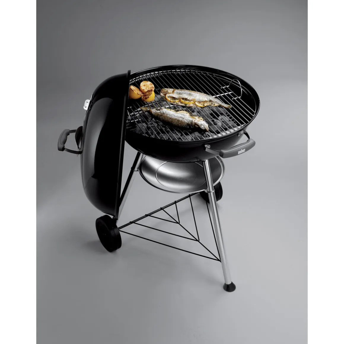 Weber Kugelgrill Compact Kettle 57 cm schwarz