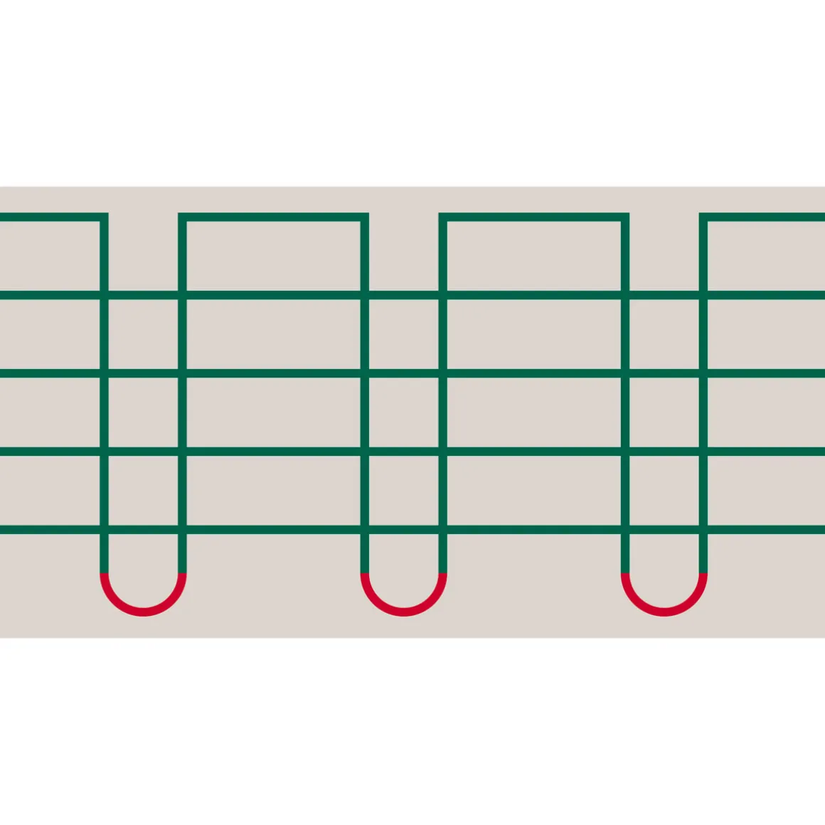 Weidezaunband PremiumLine 1,23 cm 200 m weiß-grün