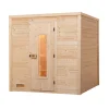 Weka Premium Massivholz-Sauna Bergen Größe 1 Sparset 7,5 kW Bio S