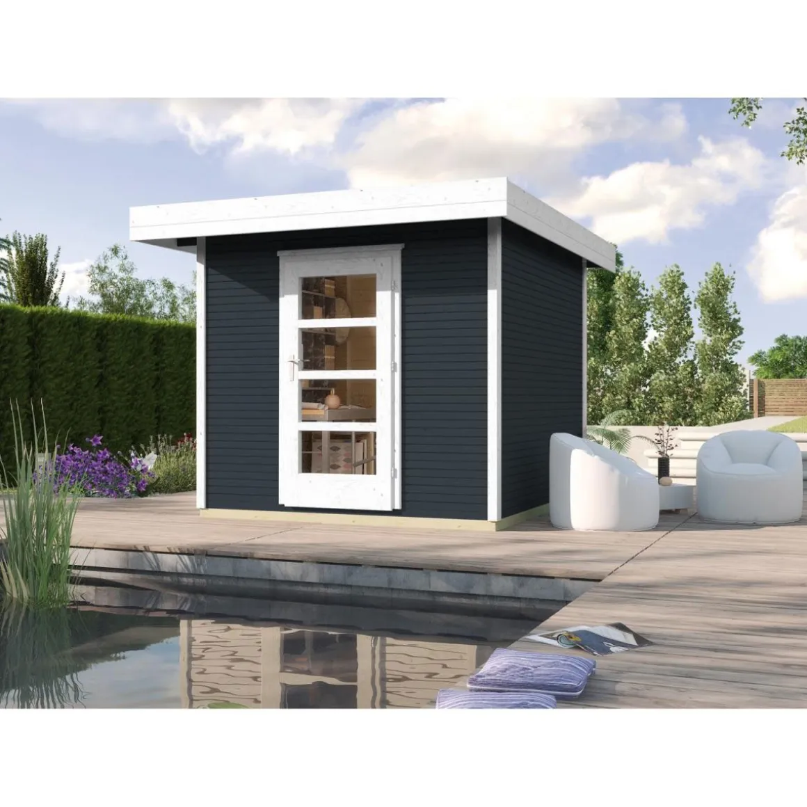 Weka Designhaus Line 172 205 x 210 x 226 cm grau