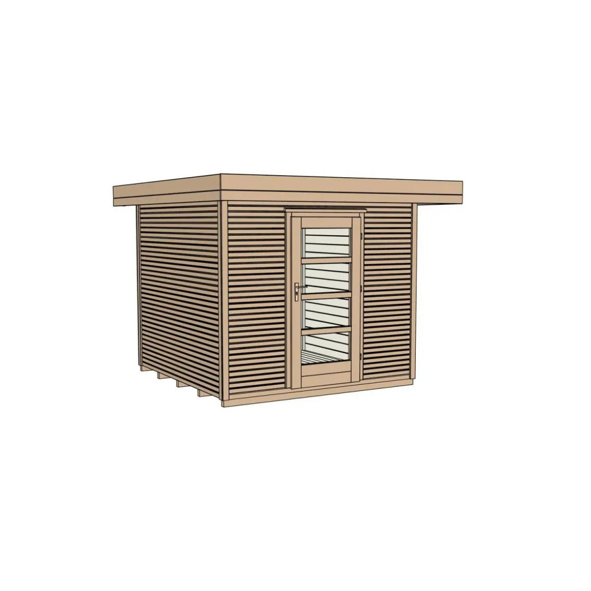 Weka Designhaus Line 172 205 x 210 x 226 cm grau