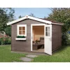 Weka Gartenhaus Premium 28 mm Flügetür 250 x 250 cm