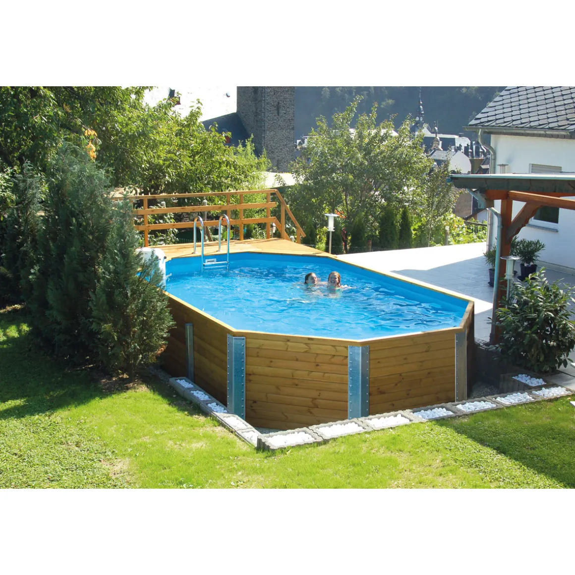 Weka Massivholzpool 594 Alles-dabei-Set
