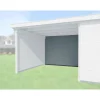 Weka Rückwand für Gartenhaus 126/172 Anbau 150 cm grau